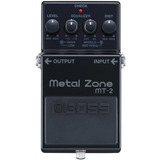 Pedal Boss Guitarra Mt-2-3a Edição Limitada Metal Zone Mt-2