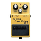 Pedal Boss Sd1 Super Overdrive Guitarra Sd 1 Original Loja