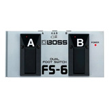Pedal Controlador Boss Fs 6 Dual