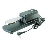 Pedal Custom Sound Sustain Para Teclado Cps 10 Cor Preta