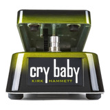 Pedal De Efeito Cry Baby Kirk Hammett Cry Baby Wah Wah Kh95 Verde