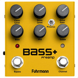 Pedal De Efeito Fuhrmann Bass Amarelo