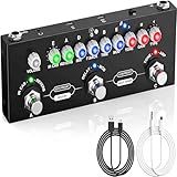 Pedal De Efeito Guitarra Multifuncional Portátil Pedaleira Para Quitarra Com Reprodução De Música Sem Fio Função De Interface De áudio De Gravação De Telefone