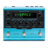 Pedal De Efeito Ik Multimedia Amplitube X-gear X-space Azul