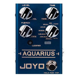 Pedal De Efeito Joyo Revolution Aquarius R 07 Azul