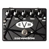 Pedal De Efeito Preto Mxr Evh 5150 Overdrive Evh5150