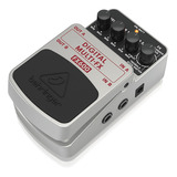 Pedal De Efeitos De Guitarra Digital Estéreo Behringer Fx600