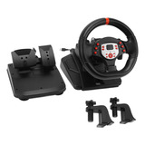 Pedal De Força 5 Em 1 Racing Driving Wheel Pá De 180 Graus