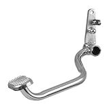 Pedal De Freio Compatível C Fazer 150 2014 Cromado