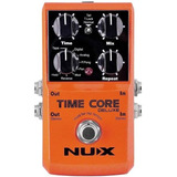 Pedal De Guitarra Nux Time Core Deluxe Laranja