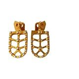 Pedal De Motocicleta Para Suzu Ki Rmz250 Rmz450 Rmx450z Rmz 250 RM Z 450 2018 Motocicleta Pé Pegs Descansa Pedal Gold