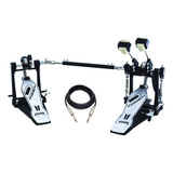 Pedal Duplo D one Dp20 Double Chain Drive Com Corrente Dupla