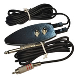 Pedal E Cabo Rca Silicone 1 80m P rotativa Tattoo Tatuagem