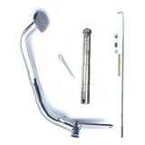 Pedal Freio Cromado Eixo Vareta Freio Cg Ml Tur 125 77 82