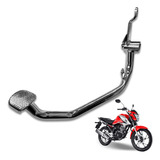 Pedal Freio Cromado Fan 160 2016 18 Quallymotos