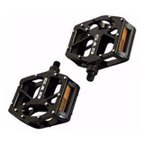 Pedal Gts Plataforma Alum Rosca Grossa 9 16 Preto Bike Par