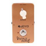 Pedal Joyo Vintage Phase Jf 06 Cor Laranja Escuro