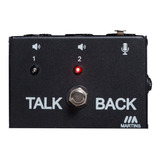 Pedal Martins Talk Back Com Leds E Bateria Interna