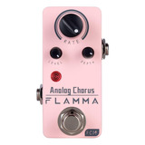 Pedal Mini Guitarra Flamma Analog Chorus Fc14