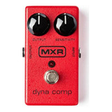 Pedal Mxr Dyna Comp - Made In Usa - Zero / Sem Uso Algum