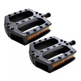 Pedal Par Bicicleta Mtb Plataforma Nylon Rosca Fina 1 2