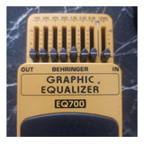 Pedal Para Guitarra Graphic Equalizer - Eq700 - Behringer