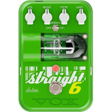 Pedal Para Guitarra Vox St6 od Straigth Drive Loja Cor Verde