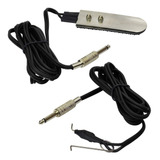 Pedal Para Tatuagem Slim New Com Clip Cord Plug P10   Preto