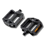 Pedal Plataforma Nylon Rosca Grossa 9 16 C esfera E Refletor