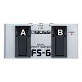 Pedal Seletor De Canais Dual Footswitch Boss Fs 6 Fs6