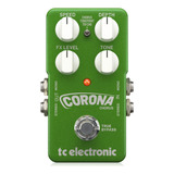 Pedal Tc Electronic Corona Chorus Cor Verde
