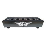 Pedalboard Creationfd Miniboard 35x14 Elétrica jacks leds