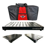 Pedalboard Custom 55x30 Leve Reforçado Softbag Cor Preto