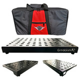 Pedalboard Custom 55x30 Leve  Reforçado   Softbag   Velcro