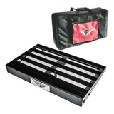 Pedalboard Monster 80x50cm Aço Velcro Softbag