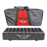 Pedalboard Style 40x25 Com Bag Cor Preto