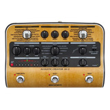 Pedaleira Acoustic Creator Zoom Ac 3