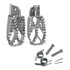 Pedaleira Anker Inox Pino Molas Crf 230 250f Tornado Xre300 