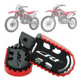 Pedaleira De Aço Lift Dual Preta E Vermelha Crf 230 crf 250f