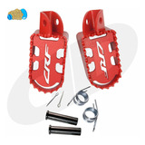 Pedaleira De Aço Lift Vermelha Crf 230 Crf 250f Mola