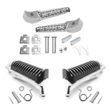 Pedaleira Dianteira Traseira Completa Moto Yamaha Xj6 2 Par