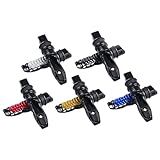 Pedaleira Esportiva Universal Para Motos -Preta-