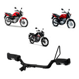 Pedaleira Estribo Tubolar Titan Fan 160 2015 2022 C borracha