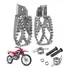 Pedaleira Inox  Anker Crf230 Crf150f  Xr200  Tornado Xre300
