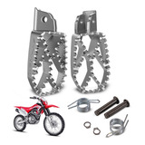 Pedaleira Inox Crf 250f Crf 230 Tornado Xr 200 Anker