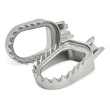 Pedaleira Inox Para Moto