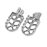 Pedaleira Para Apoio De Pés Para Motocicleta Pedal Para KA WASA KI Klx150l Klx150bf Klx150 Klx 150 L Bf Klx 150l 150bf Silver