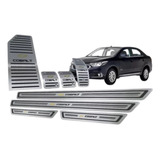 Pedaleira Soleira Descanso Aço Inox Premium Gm Cobalt