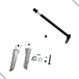 Pedaleira Traseira Antena Corta Pipa Moto Yamaha Nmax 160