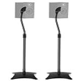 Pedestal Caixa De Som- Suporte Para Alto Falante Ajustável- Conjunto De 2 Peças